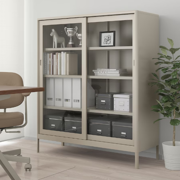 TỦ LƯU TRỮ CỬA TRƯỢT IDANÄS IKEA - BE 120x140 cm