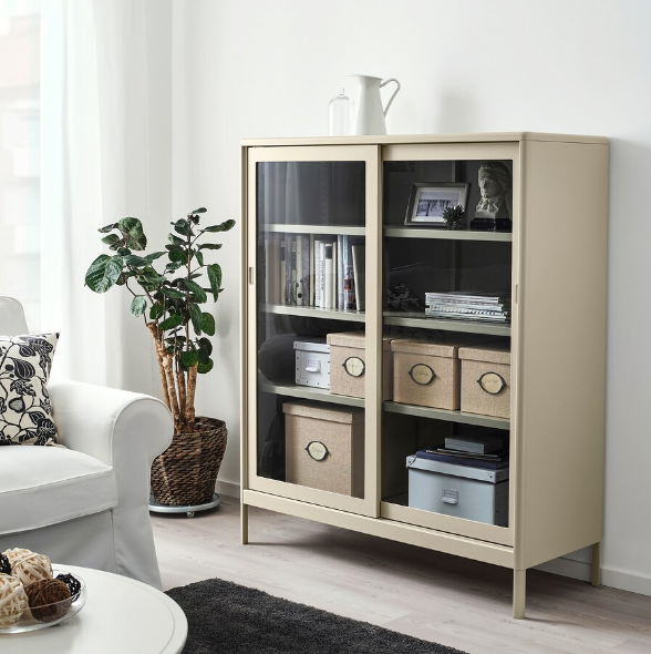 TỦ LƯU TRỮ CỬA TRƯỢT IDANÄS IKEA - BE 120x140 cm