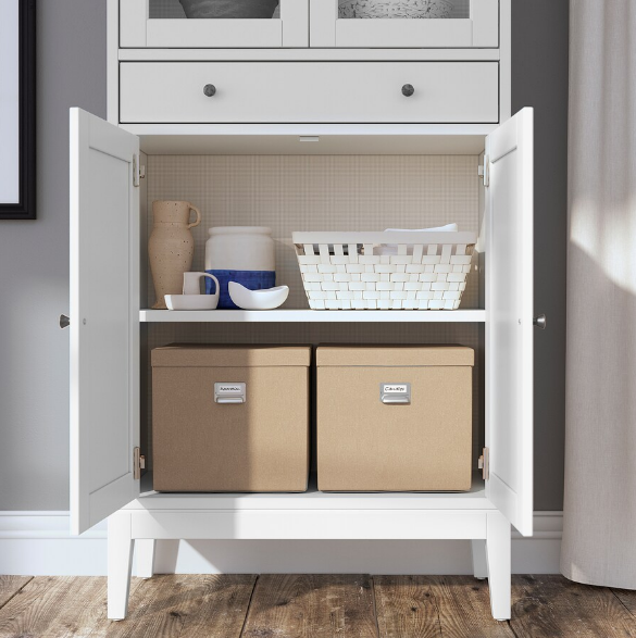 TỦ LƯU TRỮ IDANÄS IKEA - TRẮNG 244x39x211 cm