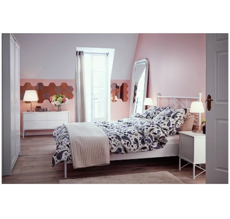 TỦ 4 NGĂN KÉO MUSKEN IKEA - TRẮNG 118x65 cm