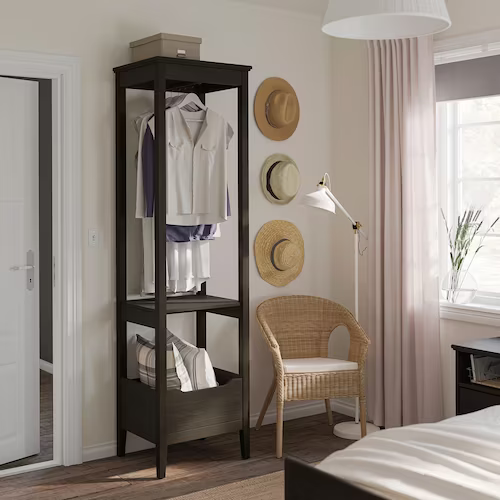 TỦ QUẦN ÁO MỞ IDANÄS IKEA - NÂU SẪM 59x211 cm