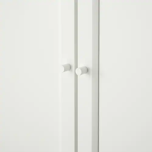 TỦ SÁCH CÓ CỬA BILLY / OXBERG IKEA - TRẮNG 80x30x106 cm