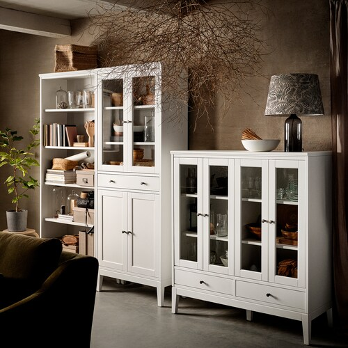 TỦ SÁCH CAO IDANÄS IKEA - TRẮNG 81x39x211 cm