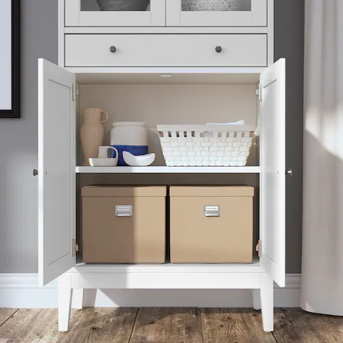 TỦ SÁCH CAO IDANÄS IKEA - TRẮNG 81x39x211 cm