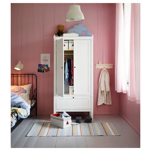 TỦ QUẦN ÁO TRẺ EM SUNDVIK IKEA - TRẮNG  80x50x172 cm