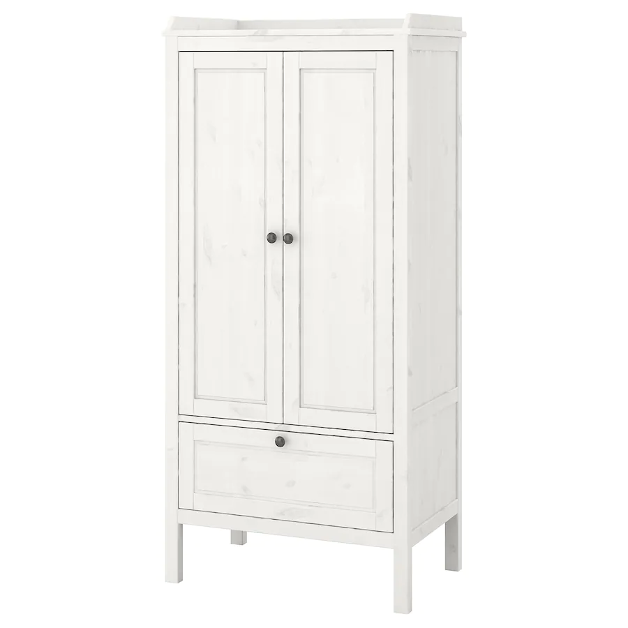 TỦ QUẦN ÁO TRẺ EM SUNDVIK IKEA - TRẮNG  80x50x172 cm