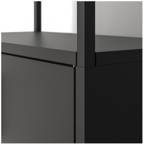 TỦ ĐỂ TÀI LIỆU CÓ CỬA TROTTEN IKEA - Màu than Antraxit 70x110 cm