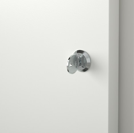 TỦ ĐỂ TÀI LIỆU CÓ CỬA TROTTEN IKEA - TRẮNG 70x110 cm