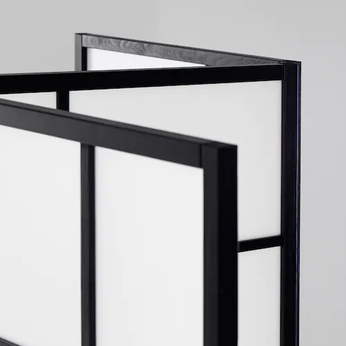 VÁCH NGĂN PHÒNG RISÖR IKEA - TRẮNG/ĐEN 216x185cm