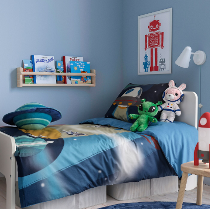 VỎ CHĂN VÀ VỎ GỐI AFTONSPARV IKEA 150x200/50x80 cm