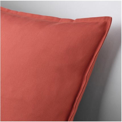 VỎ GỐI GURLI IKEA - NÂU ĐỎ 50x50 cm