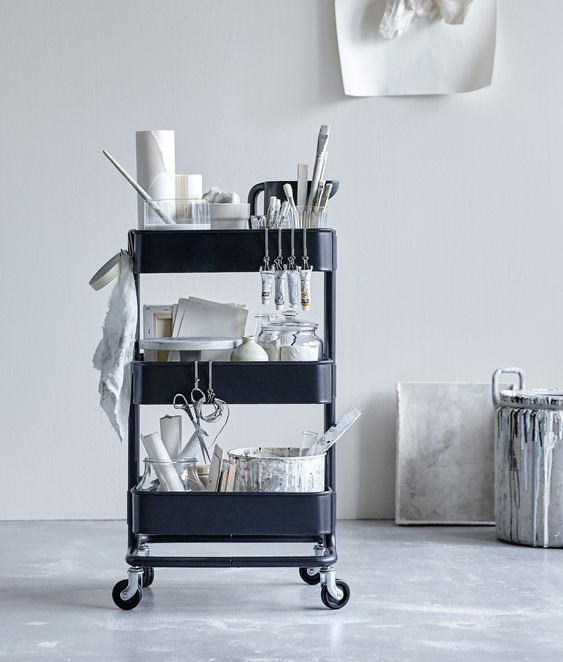 XE ĐẨY RASKOG IKEA - ĐEN