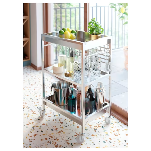 XE ĐẨY NHÀ BẾP KUNGSFORS IKEA 60x40 cm