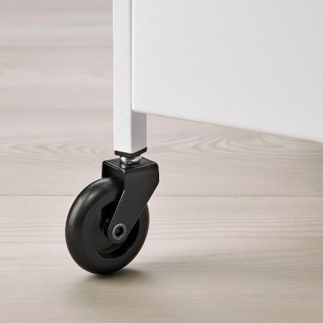 XE ĐẨY NISSAFORS IKEA - TRẮNG 50,5x30x83 cm