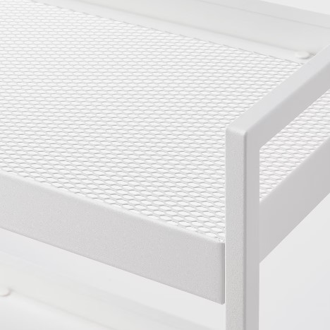 XE ĐẨY NISSAFORS IKEA - TRẮNG 50,5x30x83 cm