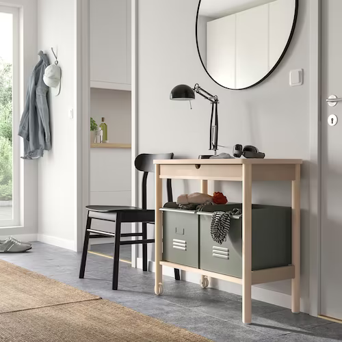 XE ĐẨY RÖNNINGE IKEA - MÀU GỖ 78x39 cm
