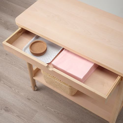 XE ĐẨY RÖNNINGE IKEA - MÀU GỖ 78x39 cm