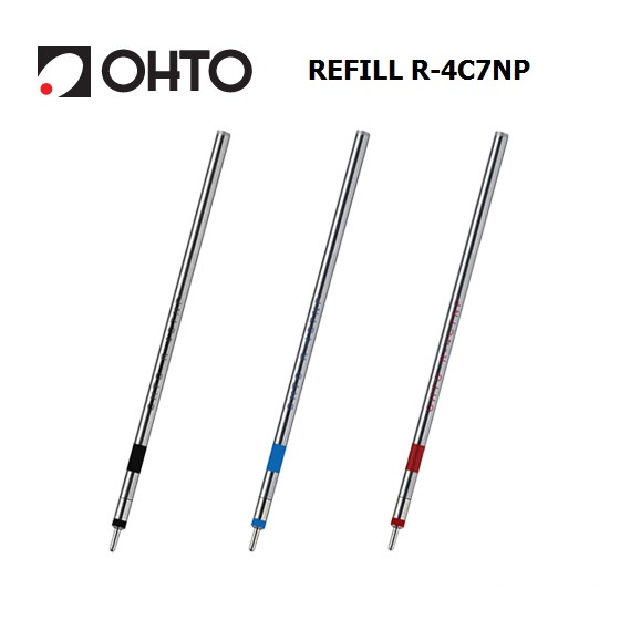 RUỘT BÚT BI OHTO ĐA NĂNG 0.7MM R-4C7NP