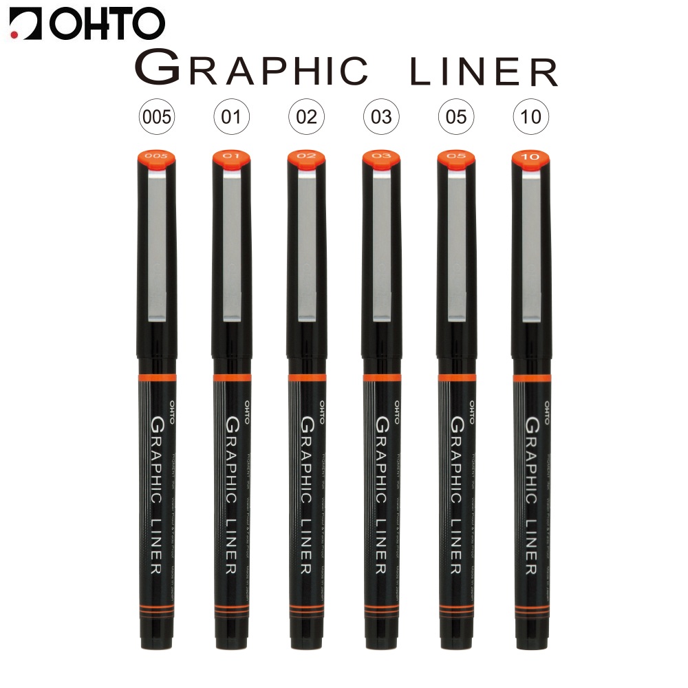 BÚT BI OHTO GRAPHIC LINER CFR-150GL