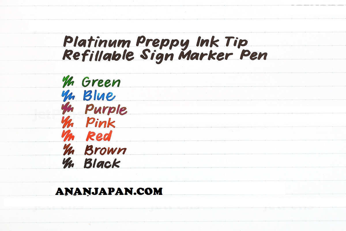 BÚT PLATINUM PREPPY MARKER