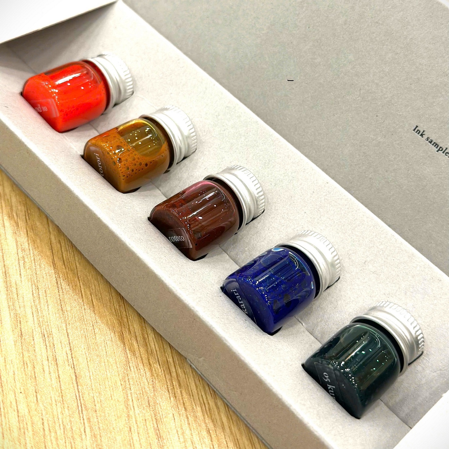 KAKIMORI PIGMENT INK SAMPLER SET 1