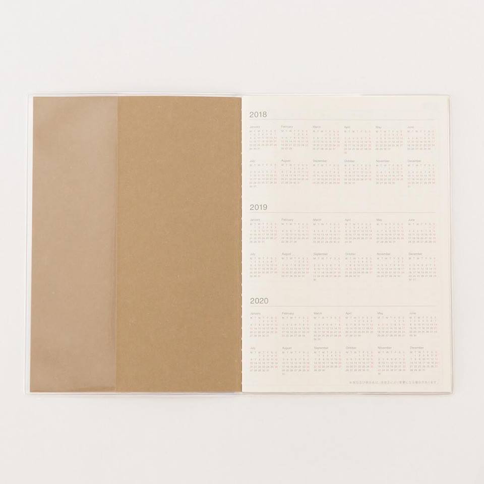 SỔ MUJI A6 PLANNER 2019
