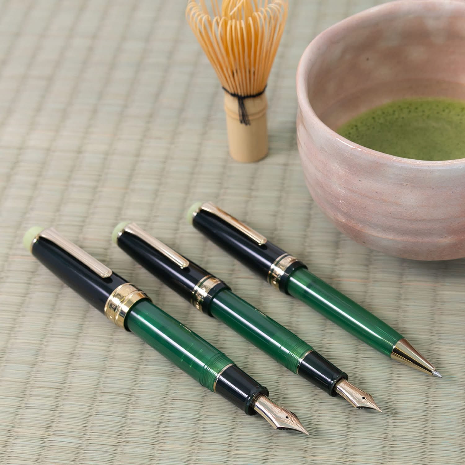 PRO GEAR STANDARD TEA TIME MATCHA BALLPOINT PEN 16-1323-260