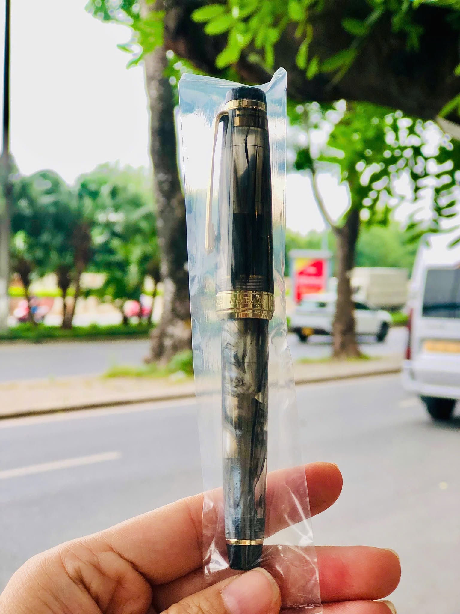 SAILOR VEILIO PEARL BLACK 21K (M) 11-5045 -420