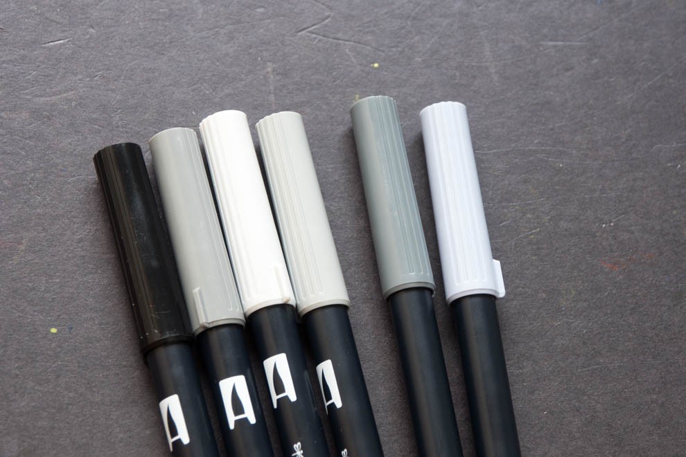 SET 6 BÚT TOMBOW ABT BRUSH