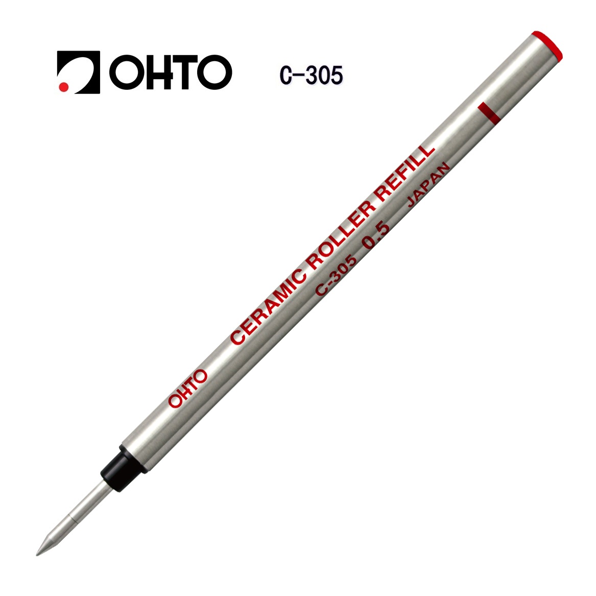 RUỘT BÚT BI OHTO CERAMIC ROLLER 0.5MM C-305