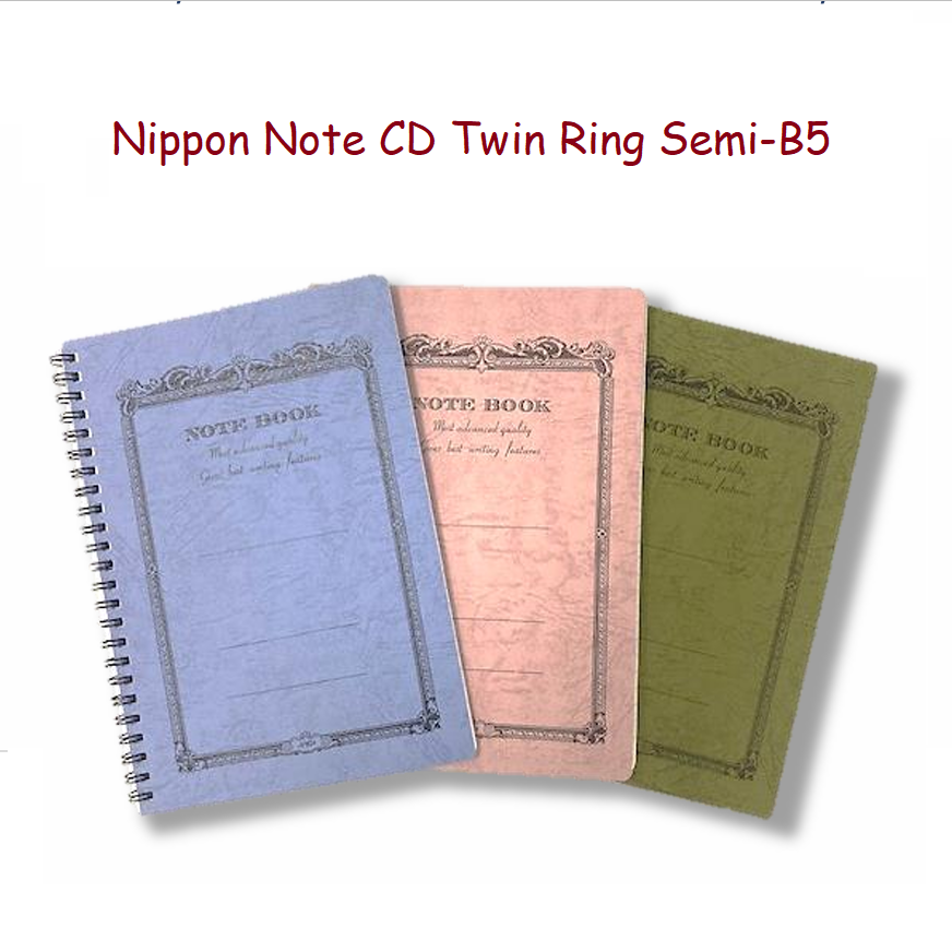 SỔ TAY NIPPON NOTE CD TWIN RING SEMI - B5 SPCDB5
