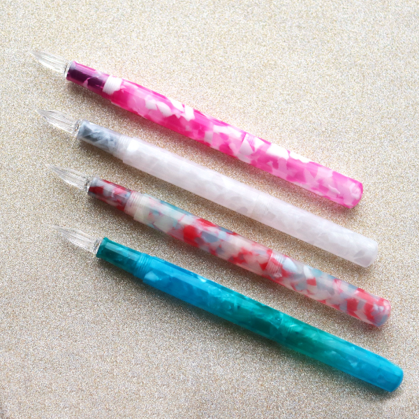 BÚT THỦY TINH TERANISHI GUITAR GLASS PEN WITH CAP LONG TYPE GLAAL