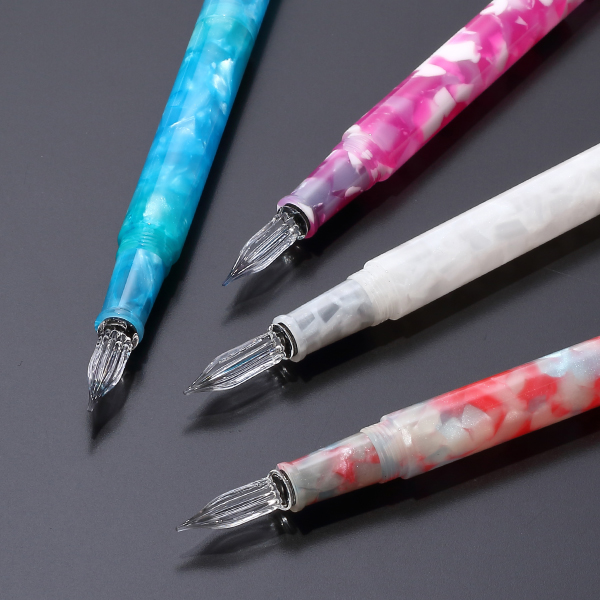 BÚT THỦY TINH TERANISHI GUITAR GLASS PEN WITH CAP LONG TYPE GLAAL