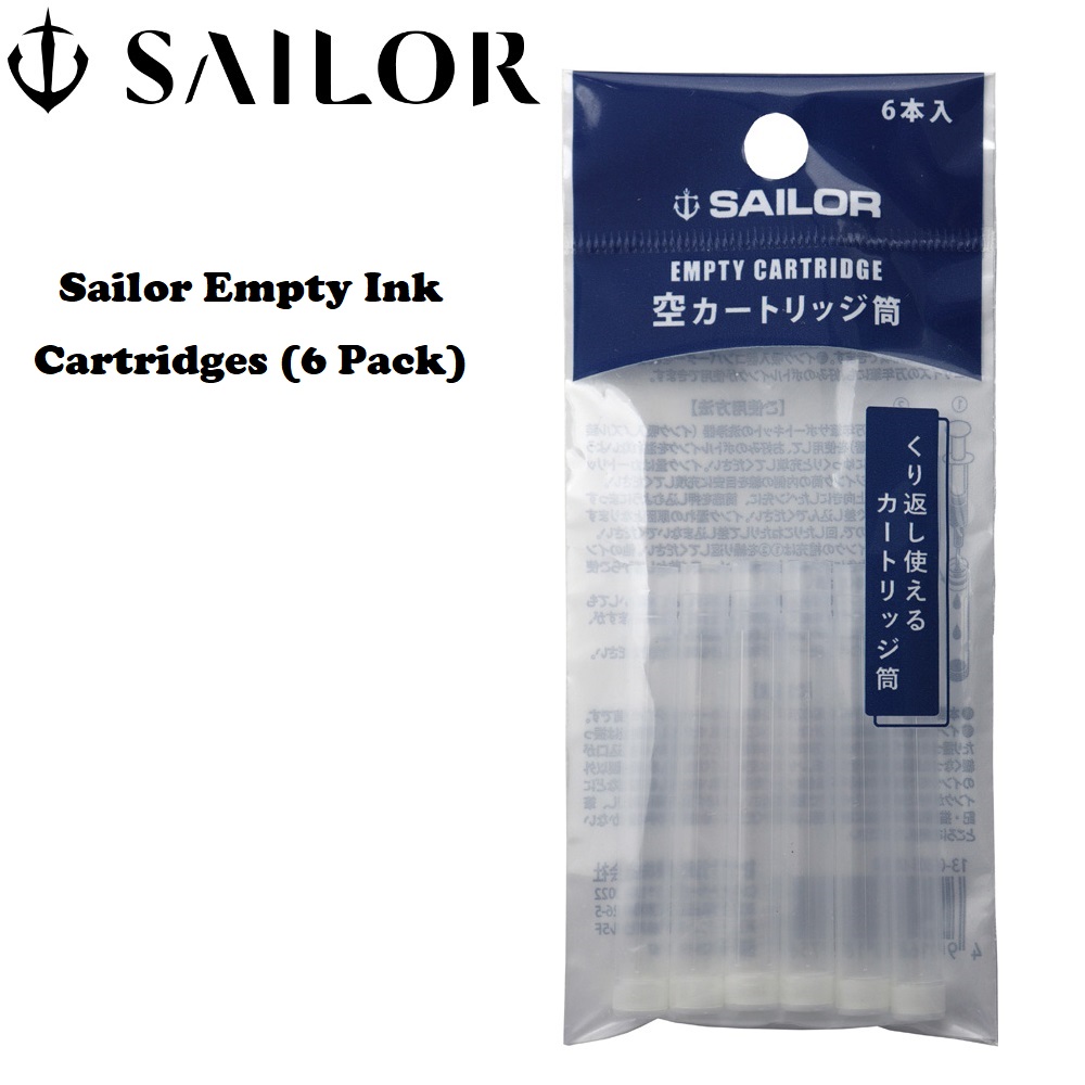 SET 6 ỐNG MỰC RỖNG SAILOR 13-0303-000