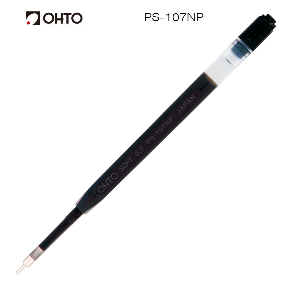 BÚT BI OHTO SOFT INK ROLLER PEN GS01 - S7  0.7MM VÀ RUỘT THAY PS-107NP