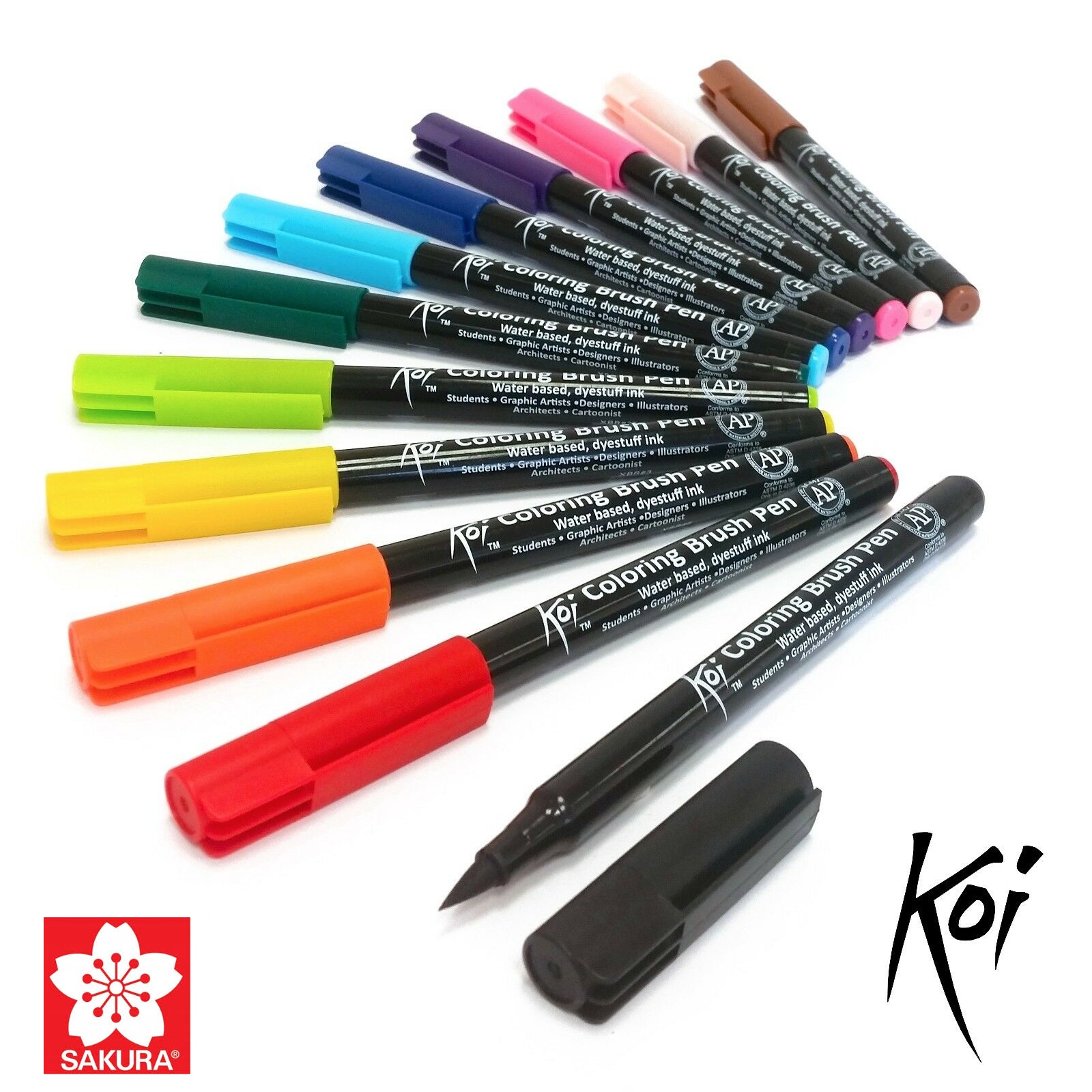 Sakura koi coloring brush pen Clearance