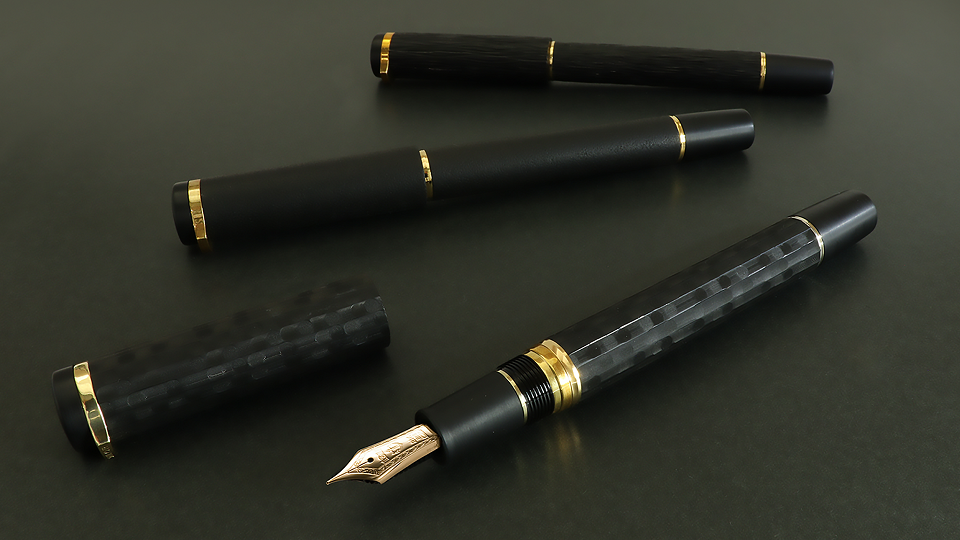 BÚT MÁY SAILOR EBONITE SCULPTURE FOUNTAIN PEN `YOKASUMI` 10-8087