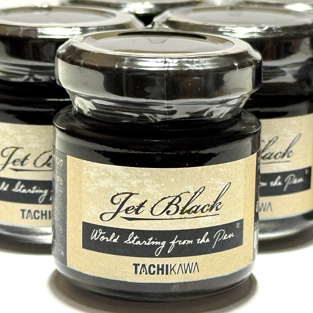 MỰC VIẾT TACHIKAWA JET BLACK - 15ML TJB