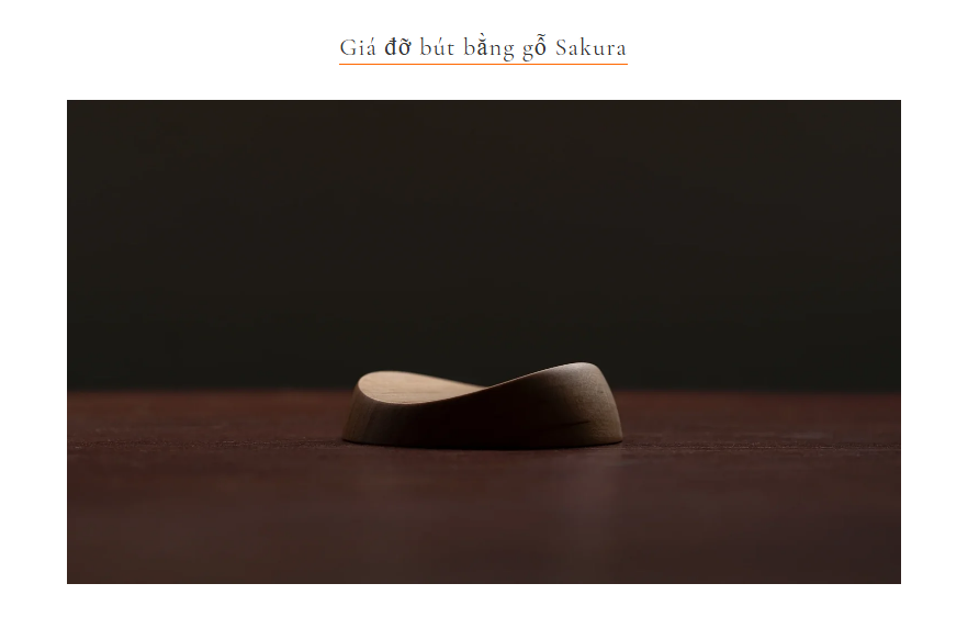 GÁC BÚT KAKIMORI - SAKURA WOOD K21DTR00SW01