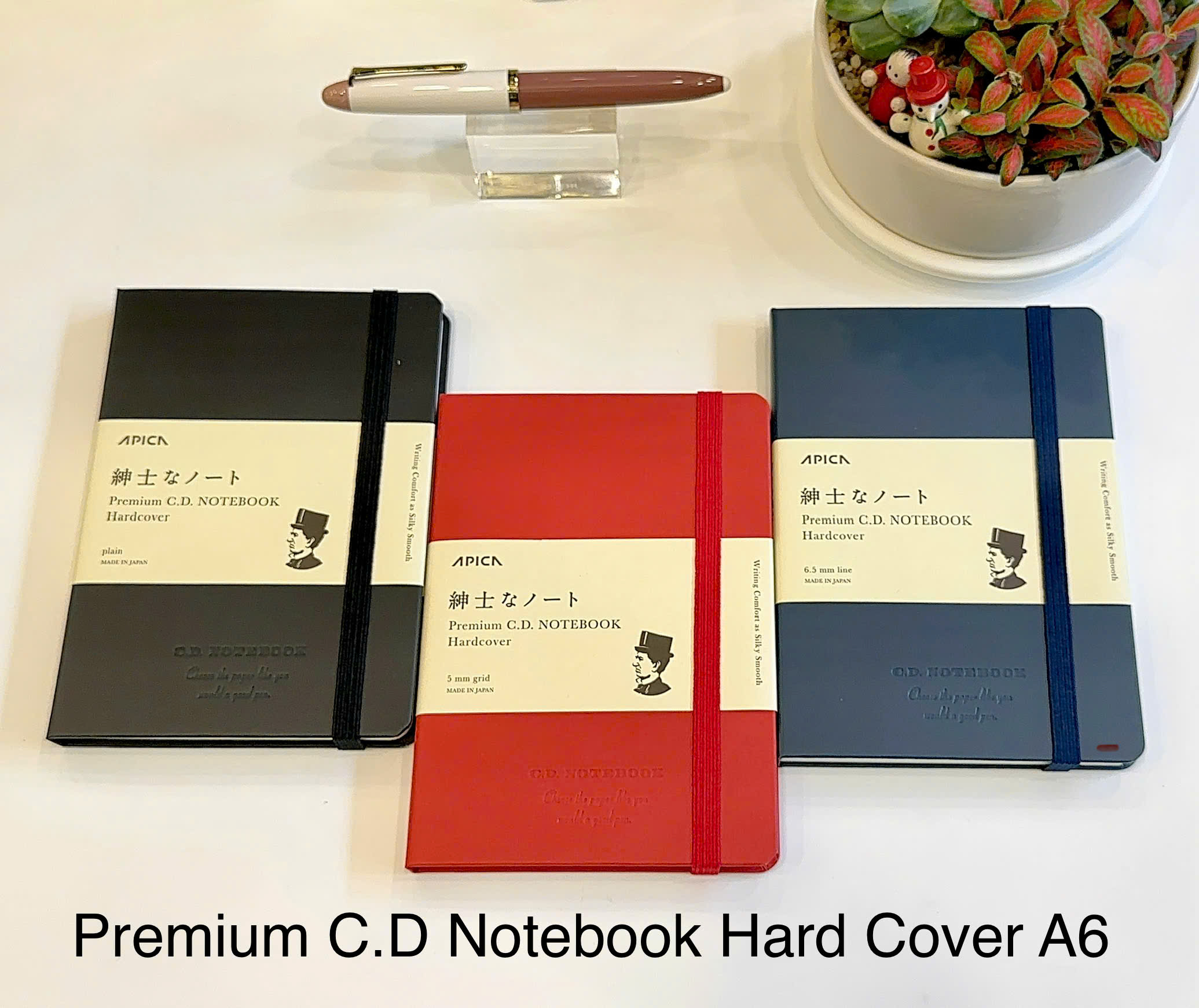 SỔ TAY NIPPON NOTE PREMIUM C.D HARD COVER A6 CDS202