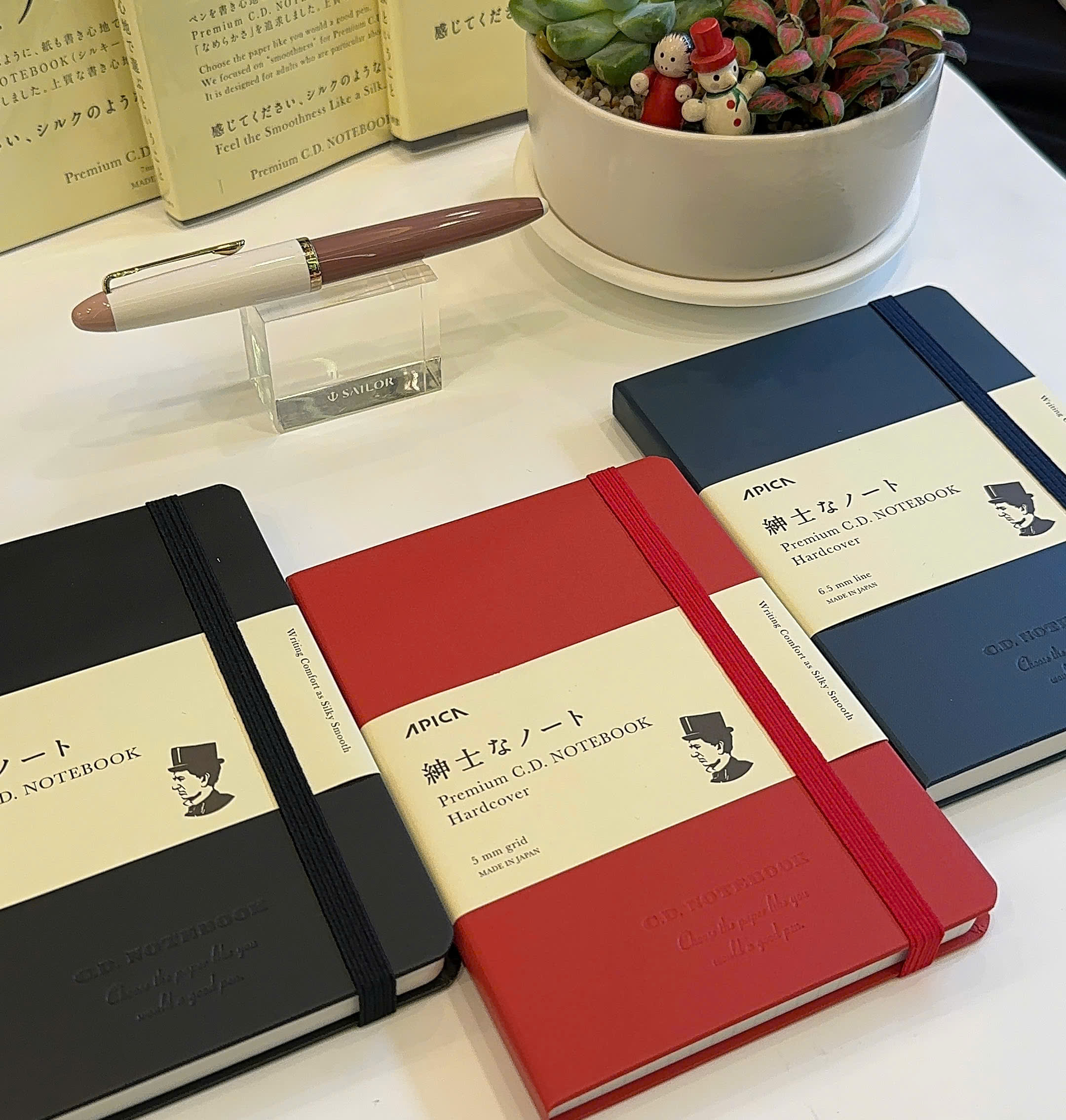 SỔ TAY NIPPON NOTE PREMIUM C.D HARD COVER A6 CDS202