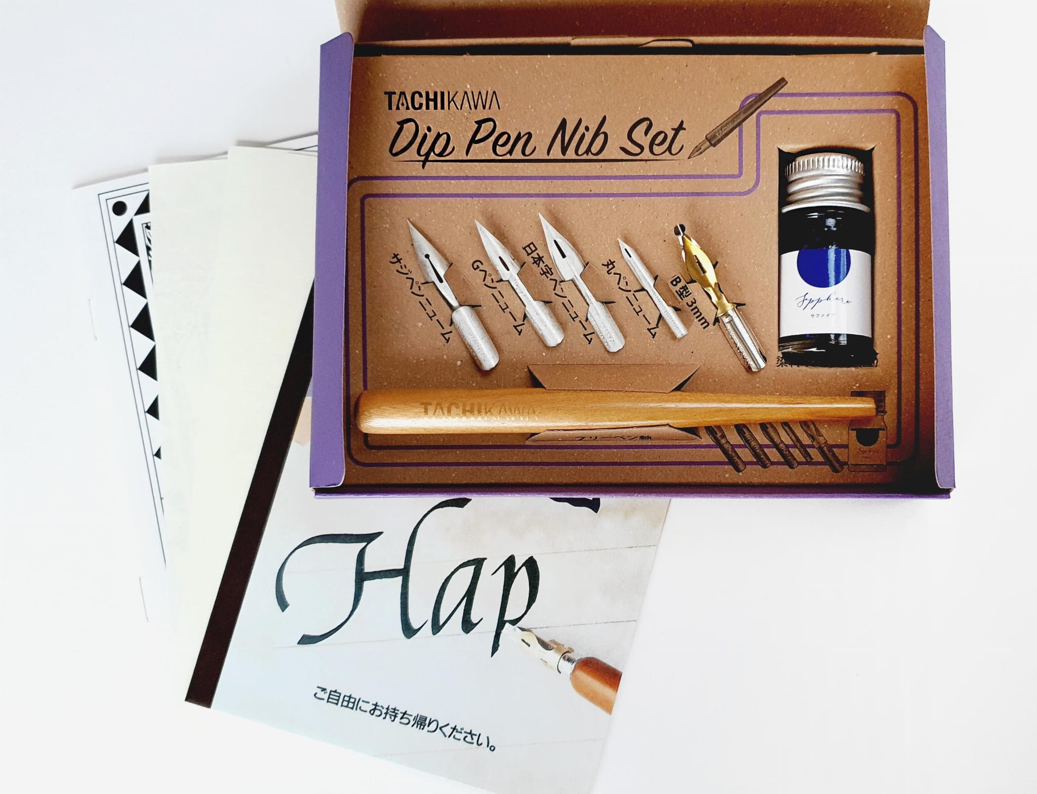 BỘ NGÒI BÚT TACHIKAWA DIP PEN - TDPS