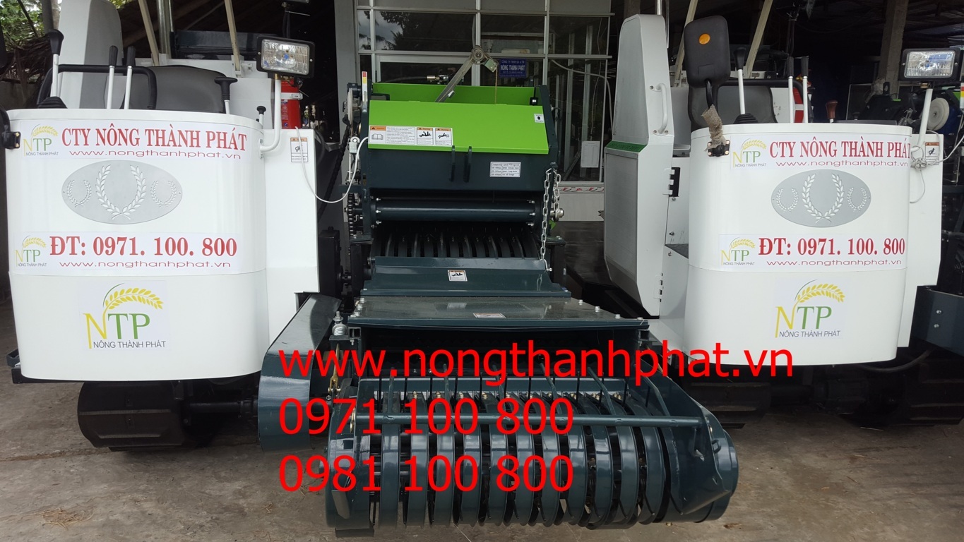 Máy cuốn rơm tự hành bánh xích 850 NTP