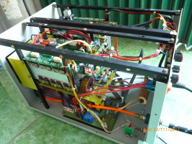 Các lỗi thường găp khi sử dụng máy hàn que.