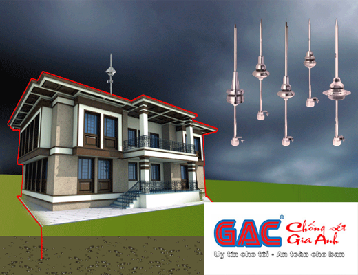 Những lưu ý vô cùng quan trọng khi thiết kế chống sét cho gia đình Những lưu ý vô cùng quan trọng khi thiết kế chống sét cho gia đình