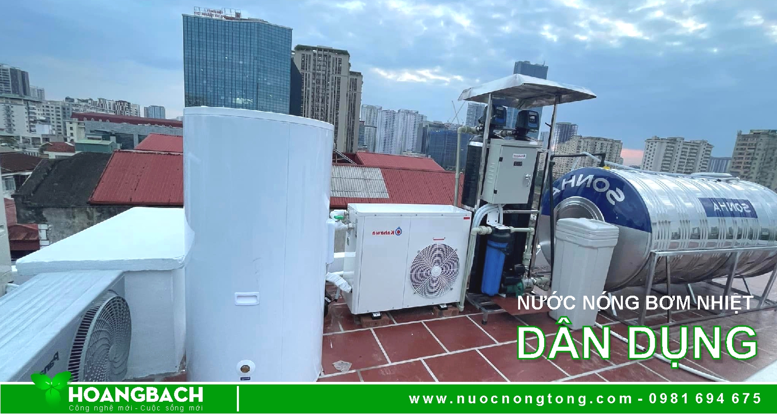 Điều quan trọng cần chú ý khi lắp Hệ thống nước nóng Bơm nhiệt.