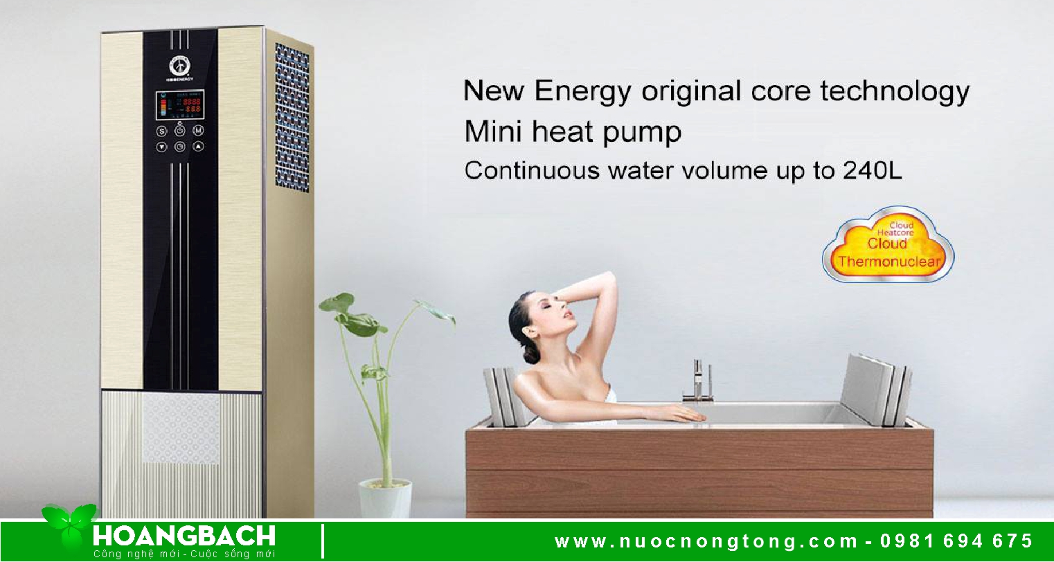 Cung cấp lắp đặt Máy nước nóng Bơm nhiệt chính hãng tại Hà Nội