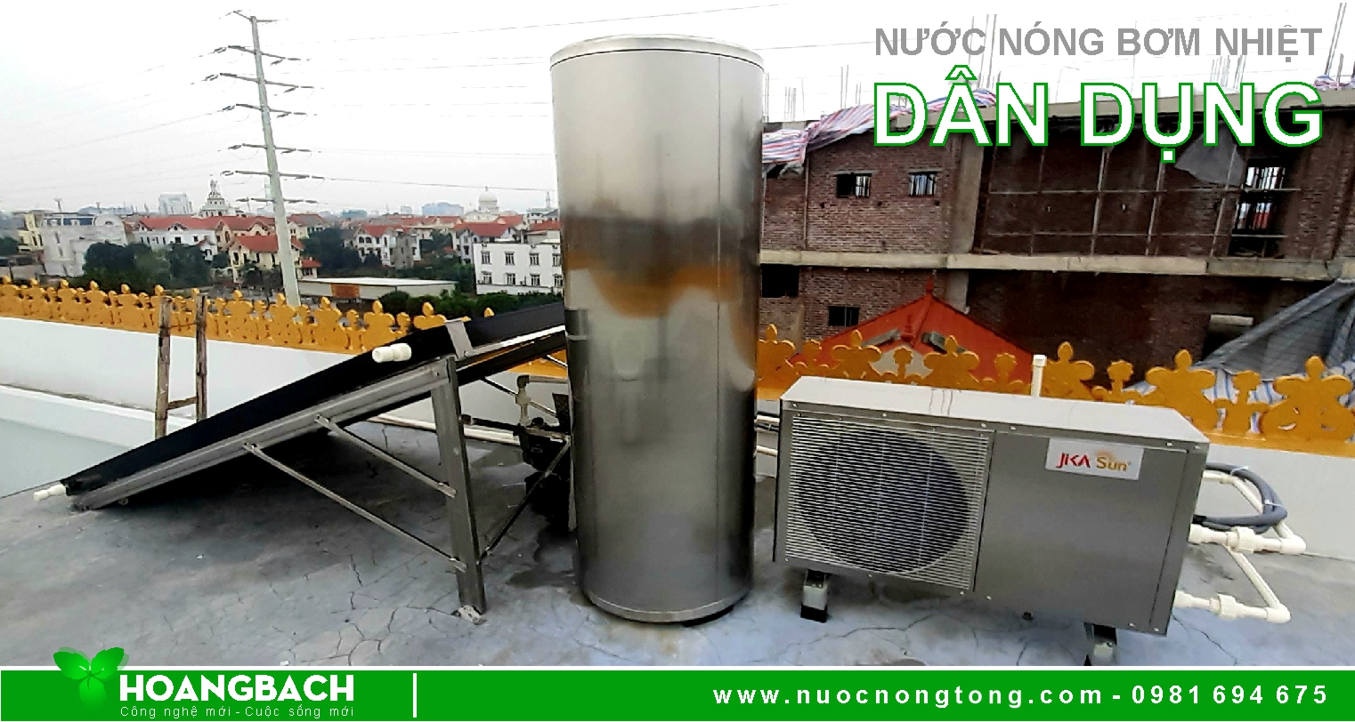 Hệ thống nước nóng trung tâm Heatpump có những ưu điểm gì?