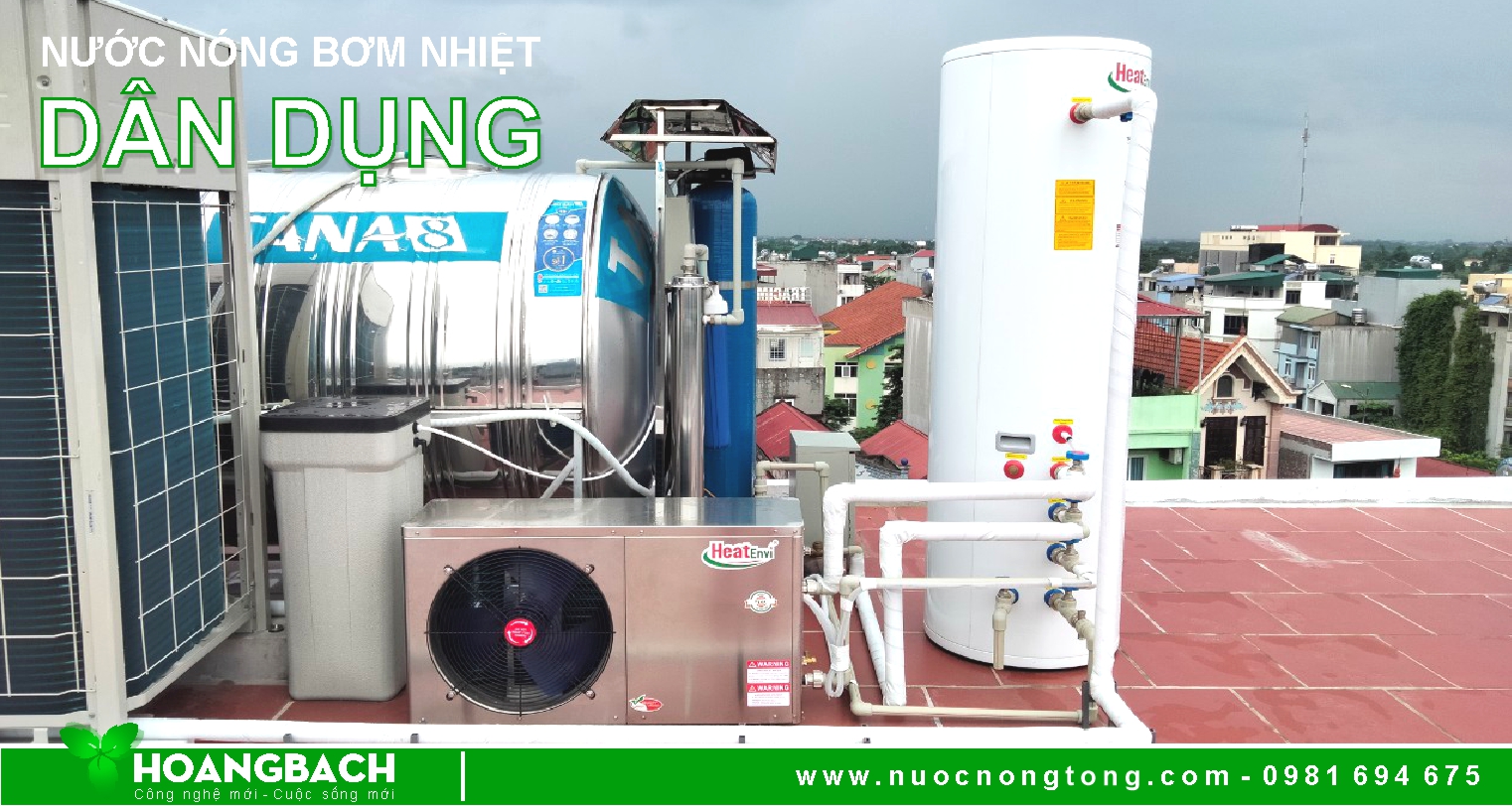 Tại sao máy Bơm nhiệt Heatpump có thể tạo ra nước nóng?