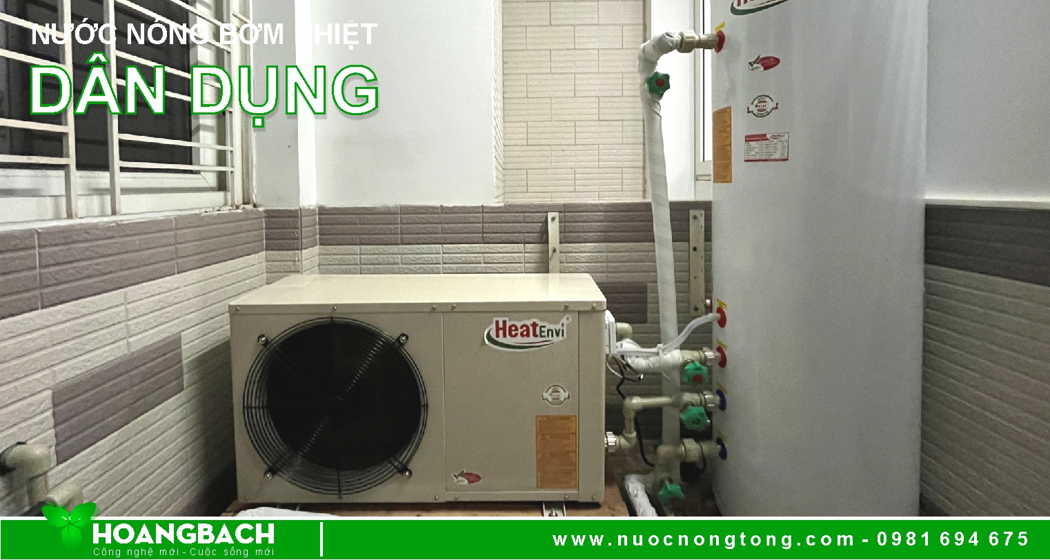 Máy nước nóng trung tâm Bơm nhiệt Heatpump có tốn điện không?
